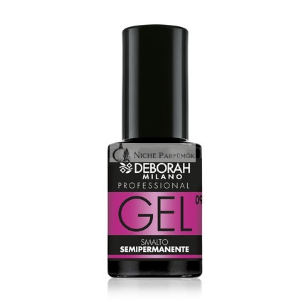 Deborah Milano Professional Nail Polish 09 Cyclamen Plumping Effect Long-lasting 4.5ml Violet Blue