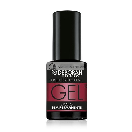 Deborah Milano Professional Nail Polish 15 Absolute Red Plumping Effect Long-lasting 4.5ml