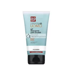   Dermolab Uomo Face Cleansing Gel for Sensitive Skin with Aloe Vera 150ml