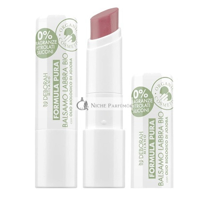 Deborah Milano Colored Lip Balm BIO Formula Pura SPF 10 Taupe No. 8 Vegan 100% Natural Origin