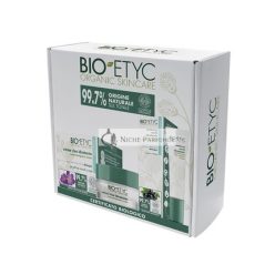   Bio Etyc Organic Skincare Moisturizing Skin Box with 99.7% Natural Ingredients - Includes Moisturizing Face Cream 50ml and Eye Area 15ml