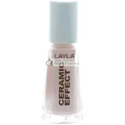 Smalto Layla Ceramic Effect Nail Polish Pink Bubbles N.47