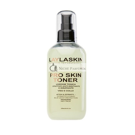 Layla Cosmetics LAYLASKIN PRO SKIN TONER Tonic Lotion Soothing, Moisturizing, Refreshing and Revitalizing Face and Neck - 250ml