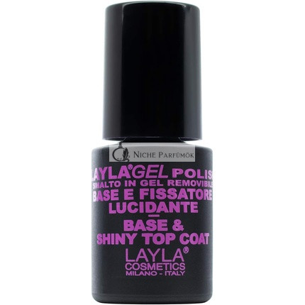 Layla Cosmetics 2-in-1 Gel Nail Polish Base and Top Coat 0.01L
