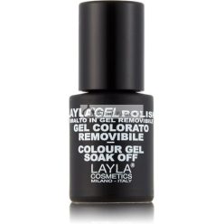   Layla Cosmetics Laylagel Nail Polish Colour Blue Top Coat 10ml