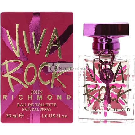 Viva Rock Eau De Toilette Spray for Women 30ml