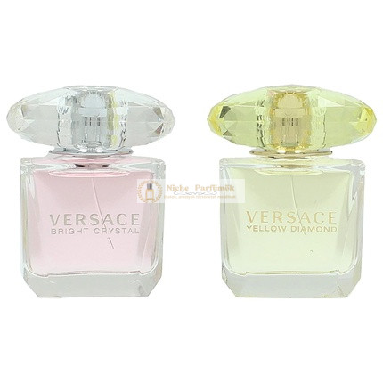 Versace Ajándék Szett - 30ml Sárga Gyémánt Eau De Toilette Spray + 30ml Bright Crystal Eau