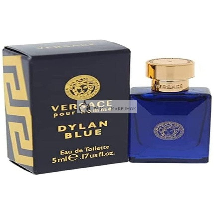 Versace Dylan Blue Mini Eau de Toilette Splash for Men 0.17 Ounce