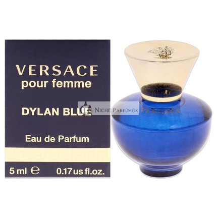 Versace Dylan Blue Women Eau de Parfum Splash Mini 5ml Floral 0.17 Fl Oz