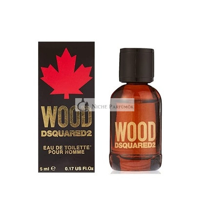 Dsquared2 Wood By Dsquared2, Eau de Toilette .17 Oz Mini 5 Fl Oz