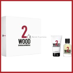   Dsquared2 2 Wood Gift Set 30ml EDT Spray + 50ml Bath & Shower Gel