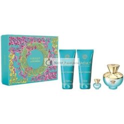 Versace Ladies Dylan Turquoise Gift Set Fragrances