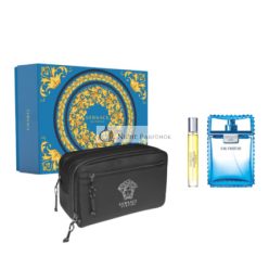  Versace Man Eau Fraiche Set Eau De Toilette 100ml and 10ml + Bag