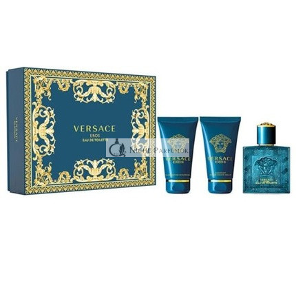 Eros Toilet Water Spray 50ml + Shaving Balm 50ml + Ż