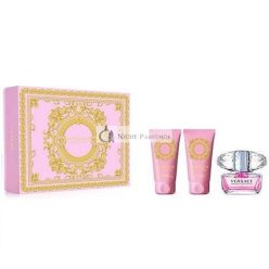   Versace Hellkristall 50ml EDT Spray 50ml S.Gel 50ml B.Lotion Gift Set 2023