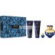 Versace Dylan Blue Eau de Parfum 100 ml, Mini 5 ml, Shower Gel 100 ml, Body Lotion 100 ml - for Women
