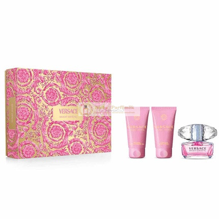 Versace Bright Crystal Eau De Toilette Ajándék Készlet - 50ml