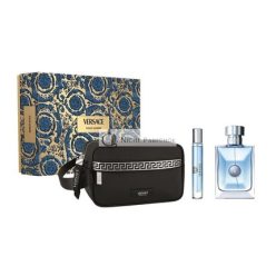   Versace Pour Homme Gift Set - 100ml Eau De Toilette Spray And 10ml Eau De Toilette Spray With Cosmetic Bag