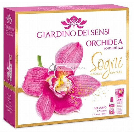 GIARDINO DEI SENSI ORCHIDEA body perfume and lotion set