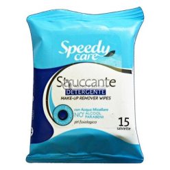 SPEEDY CARE Makeup Remover Wipes X 15 Pezzi