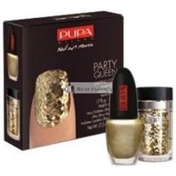 Nail Art Kit Party Queen Gold Tone