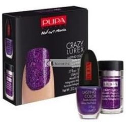 Nail Art Kit Crazy Lurex Tone Purple