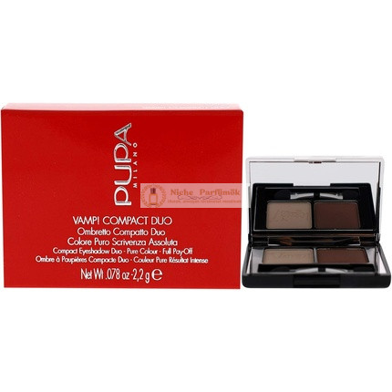 PUPA Vamp! Compact Duo eyeshadow 005 Milk Chocolate