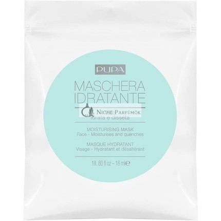 PUPA Milano Moisturizing Face Mask Replenishing and Hydrating Skin Treatment 0.6oz