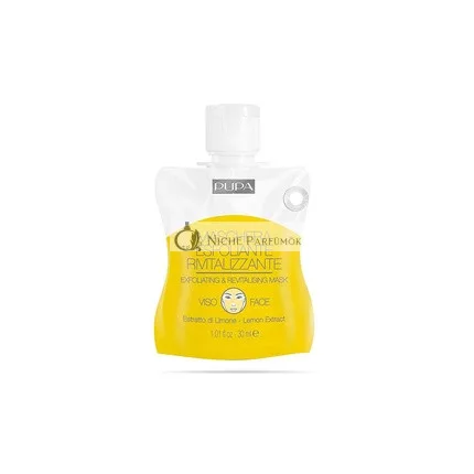 PUPA Face Mask for Revitalizing and Exfoliating Skin 30ml