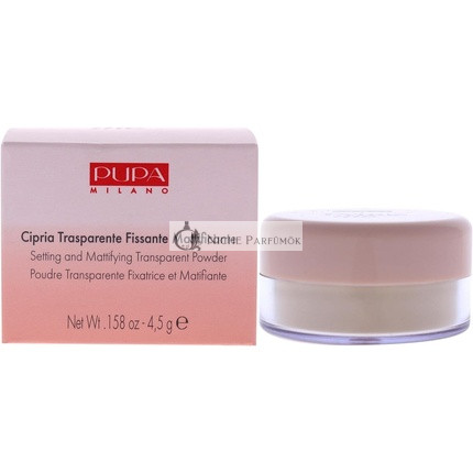Pupa First Me 001 Translucent 4.5g Face Powder Clear Fixative