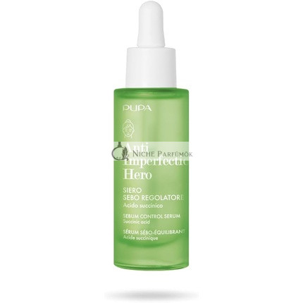 Pupa Anti Imperfection Hero Succinic Acid Regulator Sebum Serum 30ml