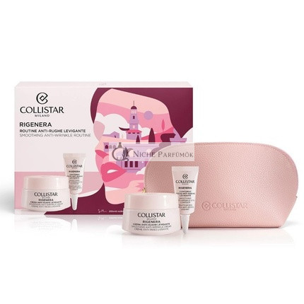 Collistar Regenerating Gift Set Smoothing Anti-Wrinkle Skincare Routine 50+5ml 65ml