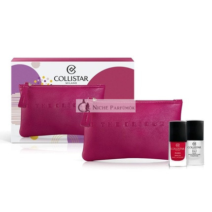 Collistar Pure Nail Polish Set 111 Red Milano