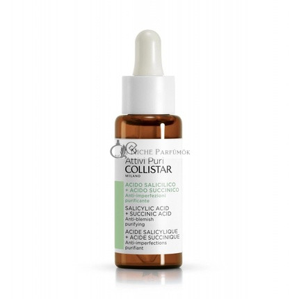 COLLISTAR Attivi Puri Anti-Blemish Treatment with Salicylic Acid and Juicy 30ml