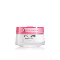   Collistar Moisturizing Face Cream Deep Moisture Cream 100H Moisture Wrapping Texture Ideal for Normal to Dry Skin 50ml