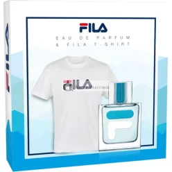 Fila Gift Set for Men - Eau De Parfum and Premium T-Shirt