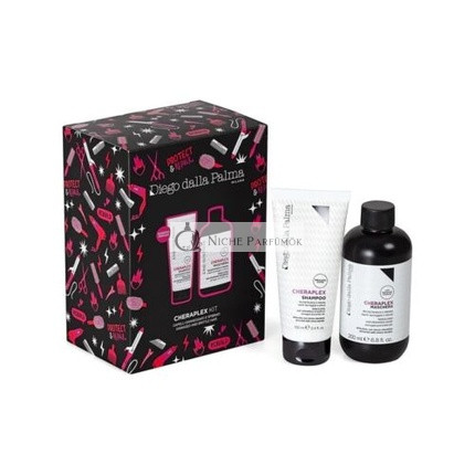 DIEGO DALLA PALMA Cheraplex Kit Shampoo 100ml Mask 200ml for Damaged Hair