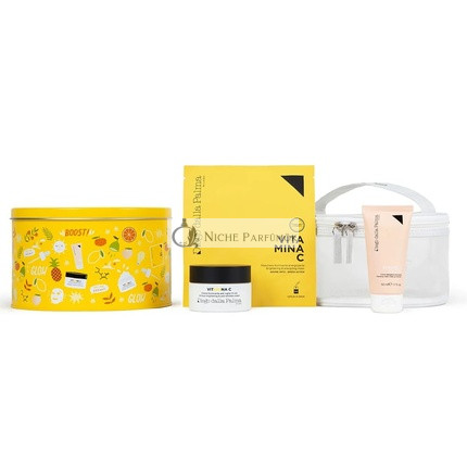 Diego Dalla Palma Women's Gift Box Vitamin C Cleansing Set Makeup Remover Anti-Wrinkle Cream Brightening Mask