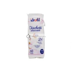 Idrofil Srl Idrofil 2 In 1 Makeup Remover Pads - 60 Pieces