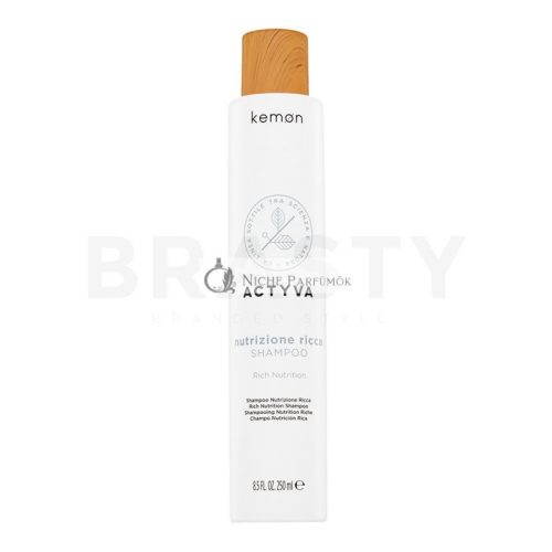 Kemon Actyva Nutrizione Rich Shampoo Nourishing Shampoo for Thick and Dry Hair 250 ml
