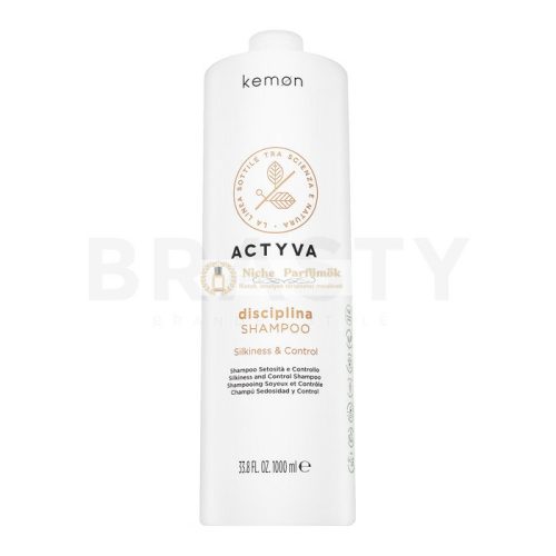 Kemon Actyva Disciplina Shampoo - Smoothing Shampoo for Thick and Unruly Hair 1000 ml