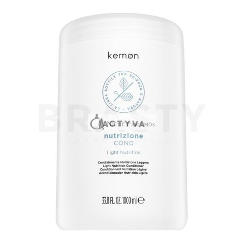 Kemon Actyva Nutrizione Light Conditioner Nourishing Conditioner for Fine Hair 1000 ml