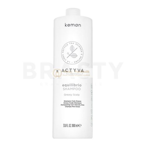 Kemon Actyva Equilibrio Shampoo Cleansing Shampoo for Oily Hair 1000 ml