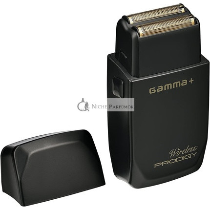 Gamma Piú ProDIGY Electric Beard Trimmer with Forged Gold-Titan Blade Professional Motor 9,000 RPM USB Connection