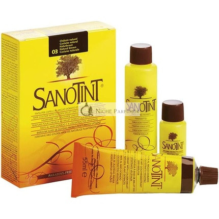 SANOTI Chestnut Natural Hair Dye 125ml