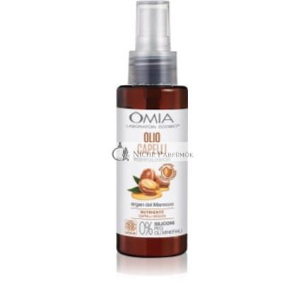 Omia Laboratori Ecobio Hair Oil With Argan Oil From Morocco For Dry Hair 100 Ml
