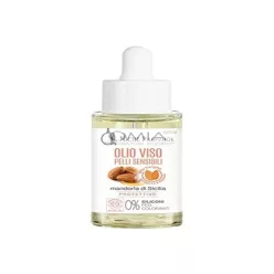   Omia Face Oil for Sensitive Skin with Sicilian Almond Soothing Facial Treatment Moisturizing and Protective 30ml