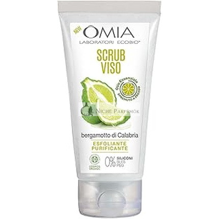 Omia Laboratori Ecobio Omia Scrub Face Exfoliating Anti-Imperfections With Essential Oil Of Bergamot From Calabria, 75 Ml