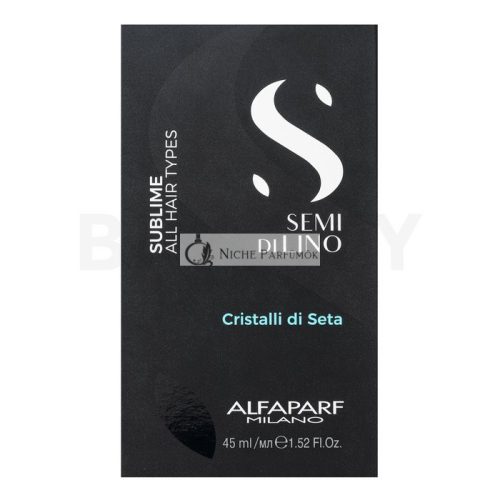 Alfaparf Milano Semi Di Lino Sublime Cristalli Di Seta smoothing serum for all hair types 45 ml
