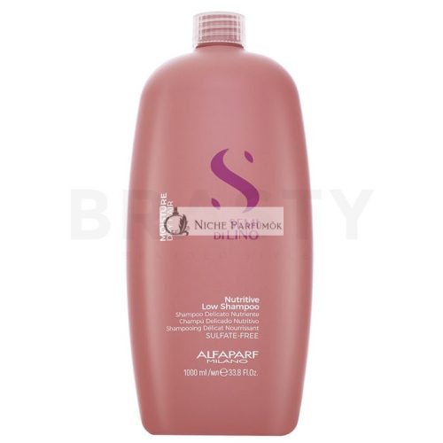 Alfaparf Milano Semi Di Lino Moisture Nutritive Low Shampoo Nourishing Shampoo for Dry Hair 1000 ml
